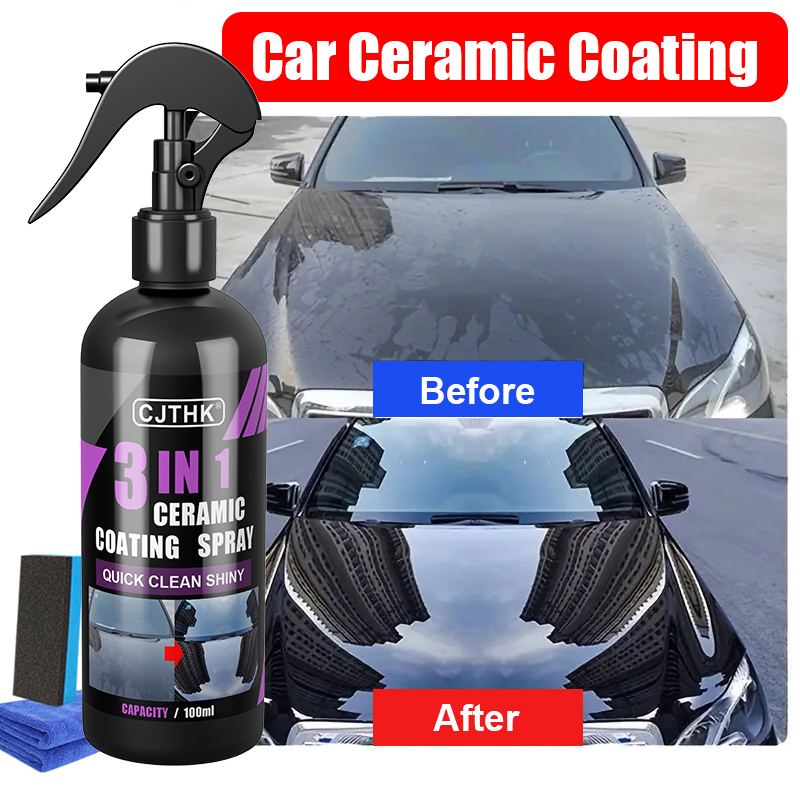 Oleophobic Coating Spray - Revêtement Nano céramique pour voiture, liquide,