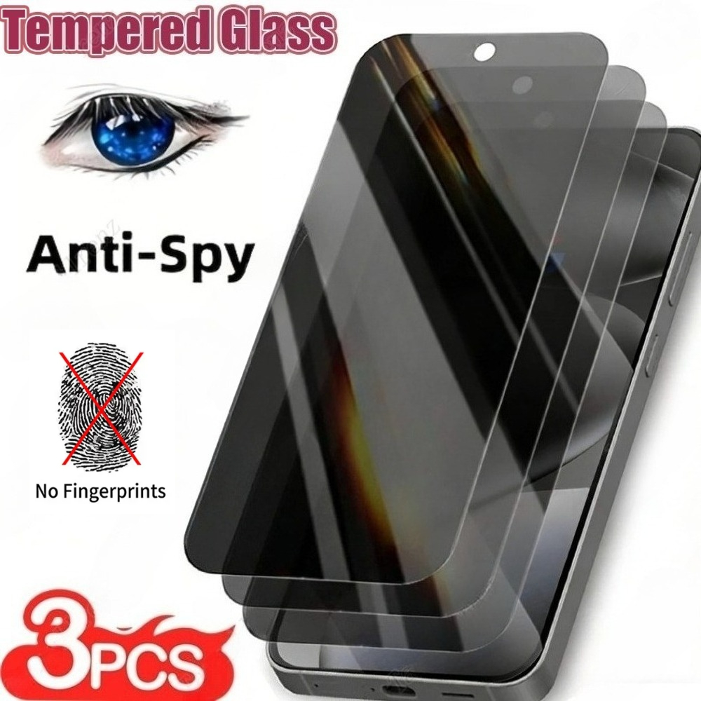 Google Pixel 8A - 3 films de protection d'écran complets