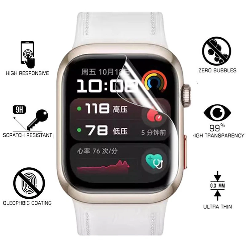 Film hydrogel TPU pour montre  - Smartwatch Screen Film avis et prix