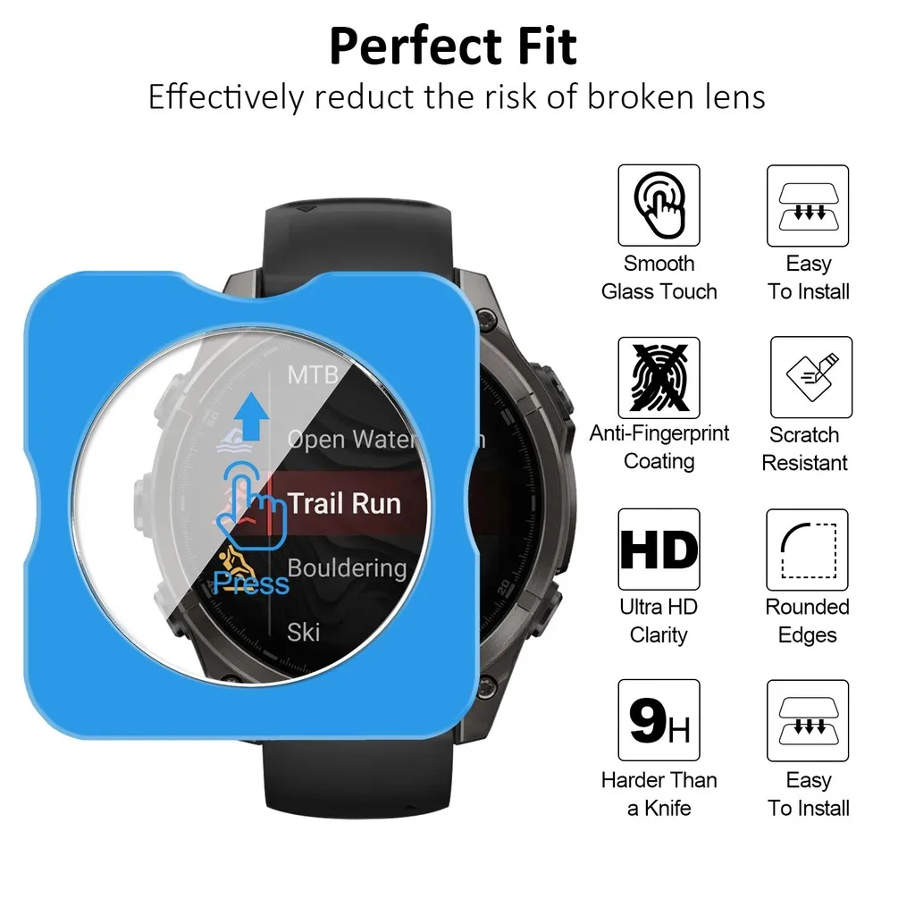 Protection d'écran pour Garmin - Tempered Glass Screen 9H avis et prix